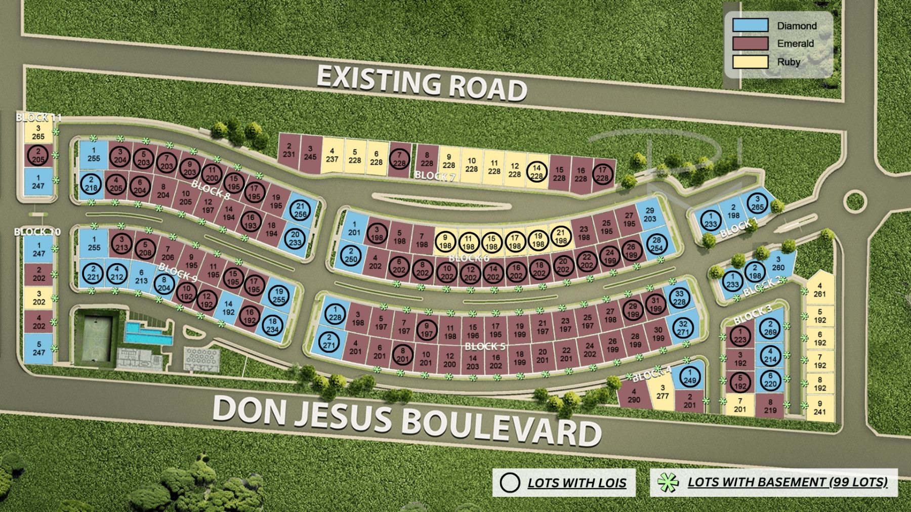 Location map of Nava Hillsborough showing West Service Road access and nearby landmarks in Cupang, Muntinlupa