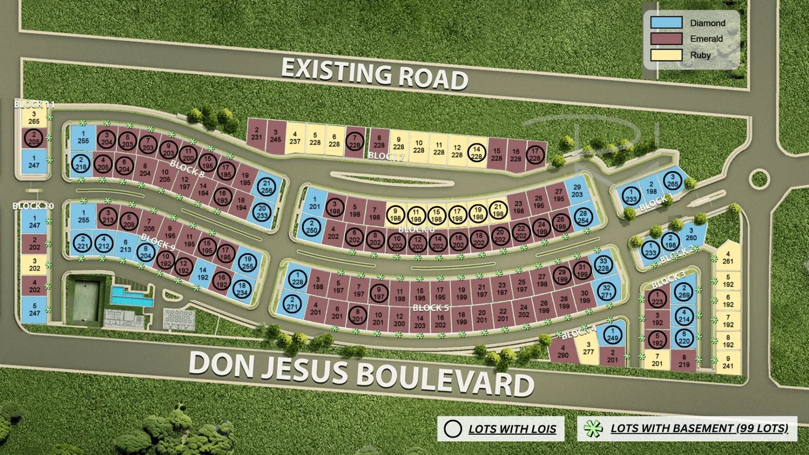 Location map of Nava Hillsborough showing West Service Road access and nearby landmarks in Cupang, Muntinlupa